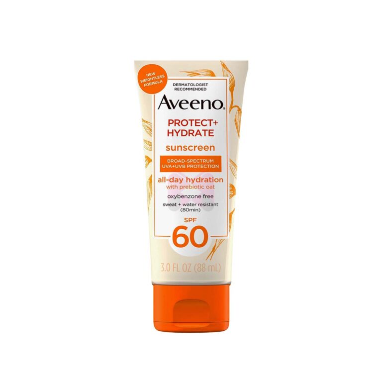 Aveeno Protect + Hydrate Sunscreen with SPF60