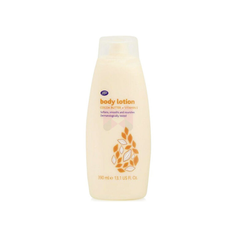 Boots Cocoa Butter & Vitamin E body Lotion 390ml